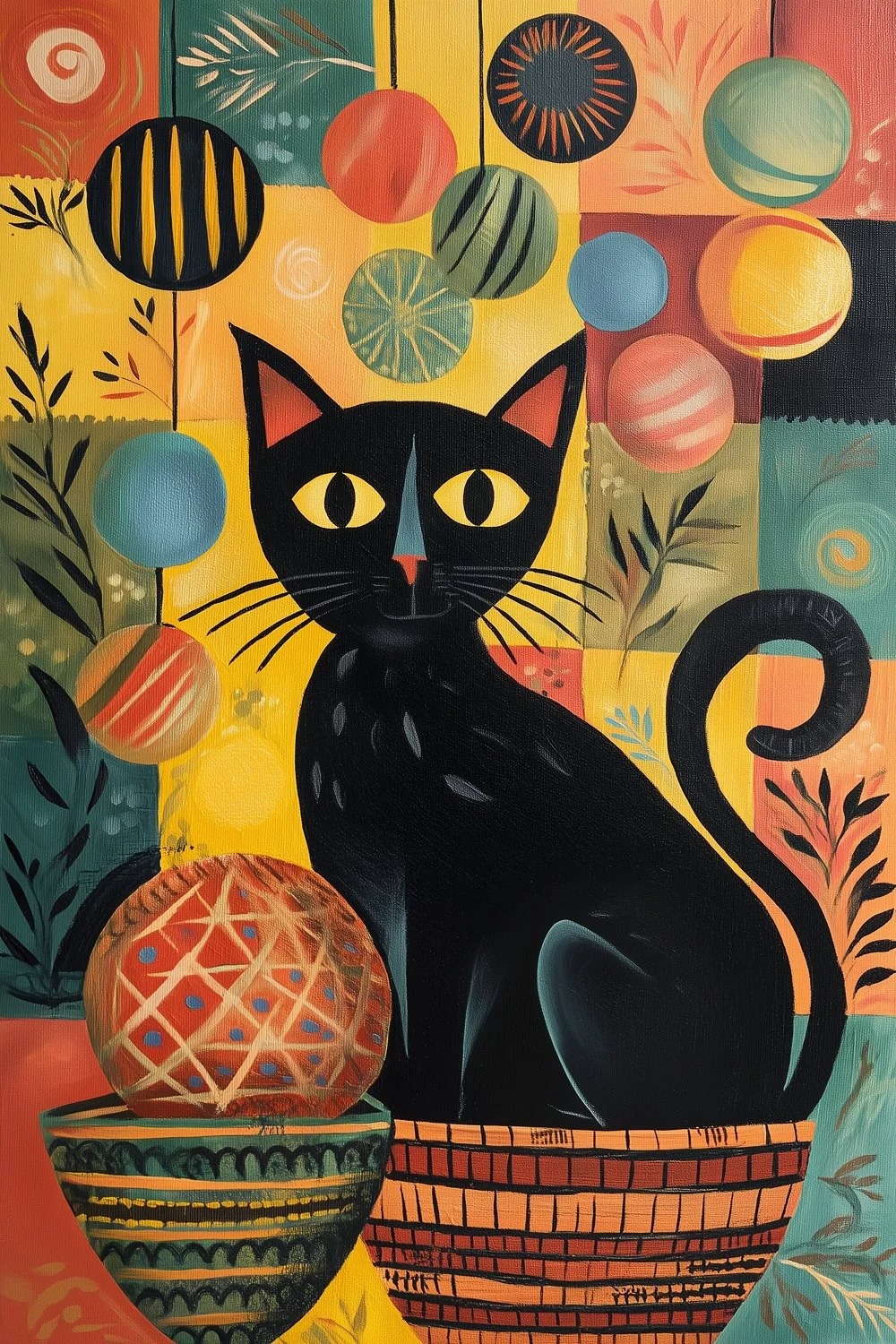050 Whimsy Big-Eyed Cat