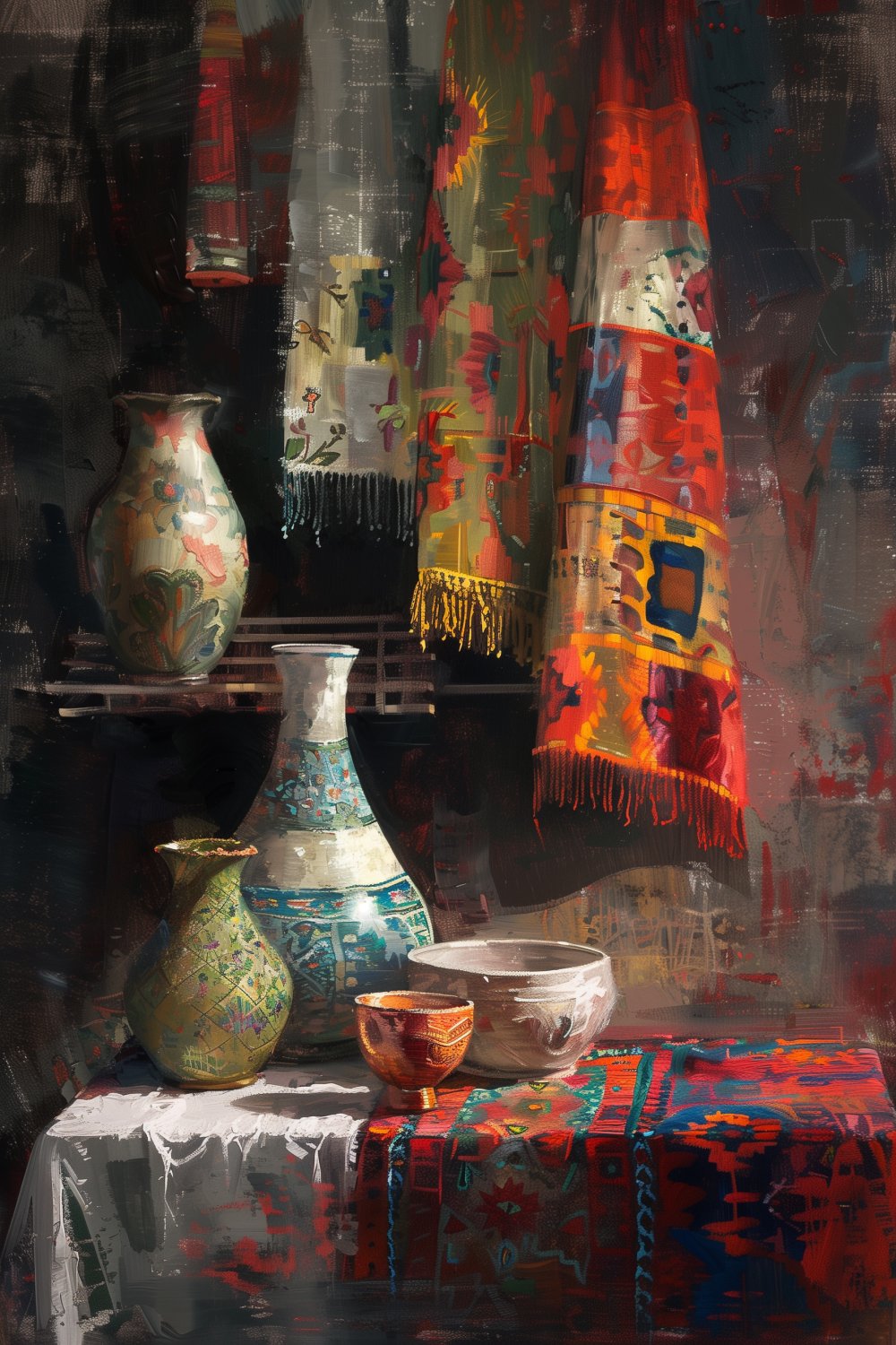1065 Three Vases
