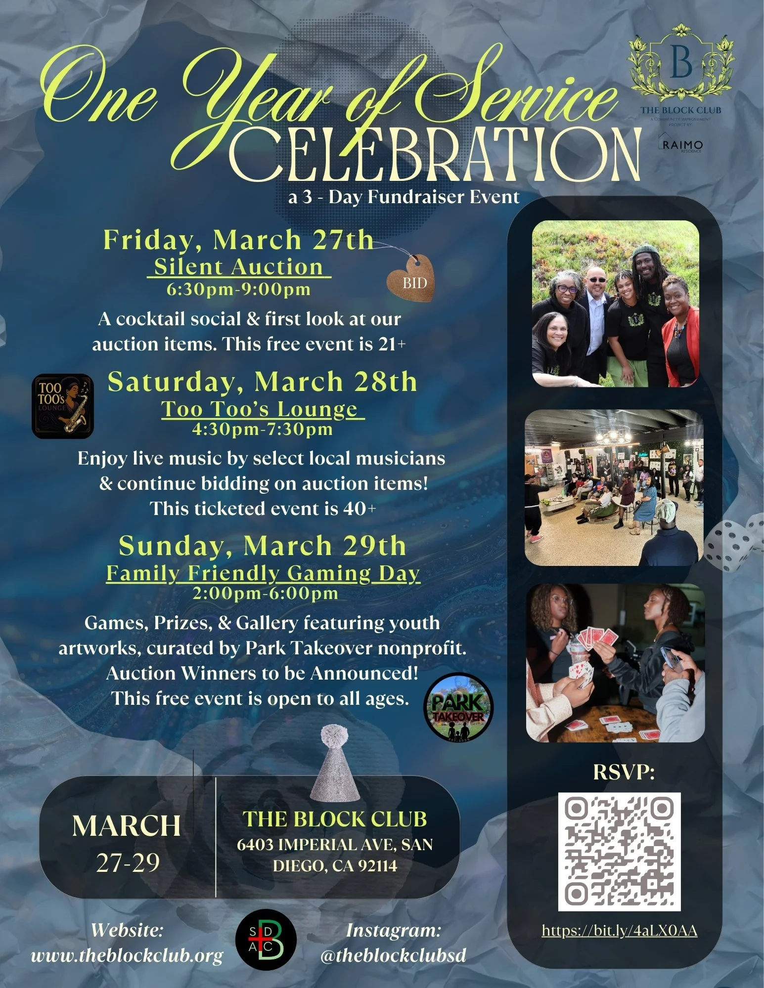 One Year of Service Celebration