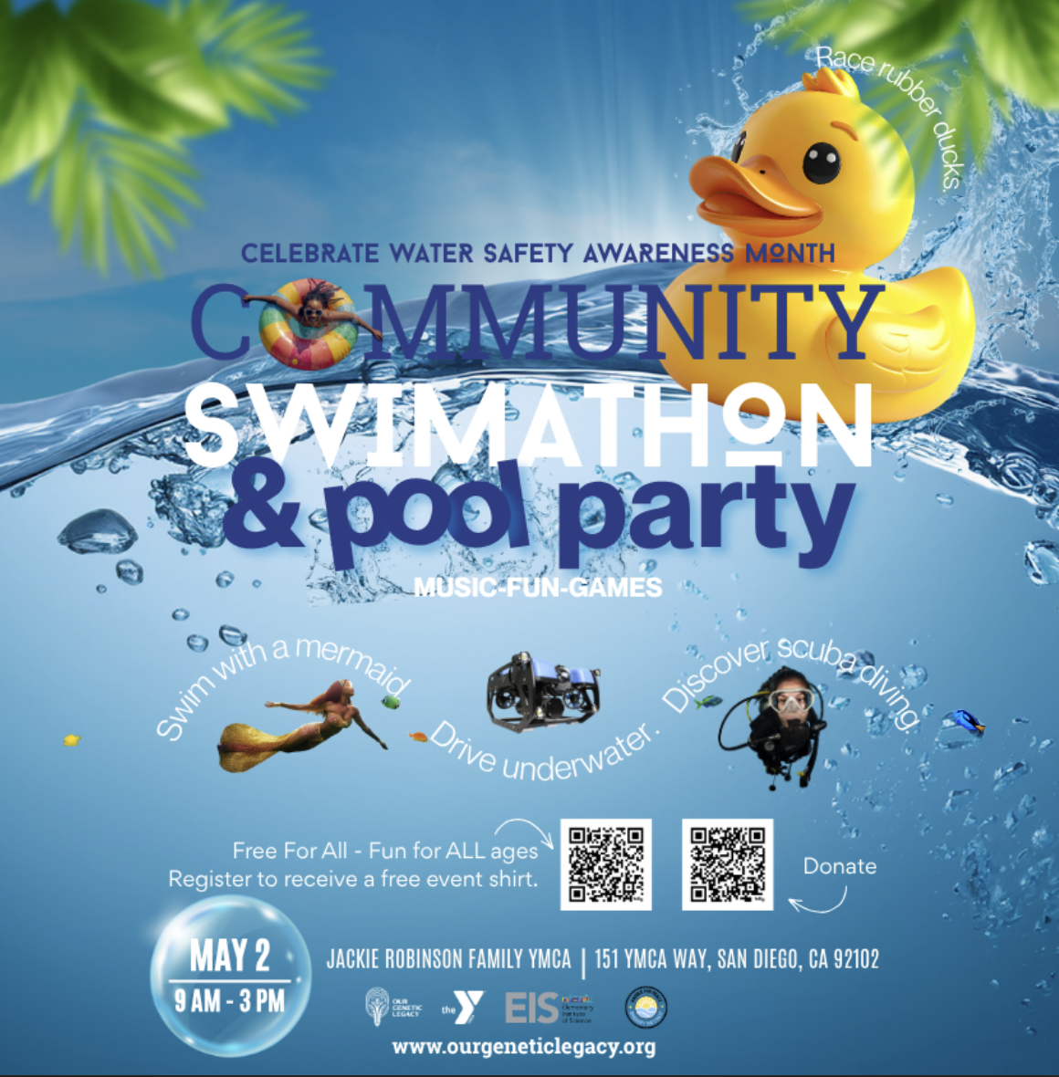 Community Swimathon & Pool Party