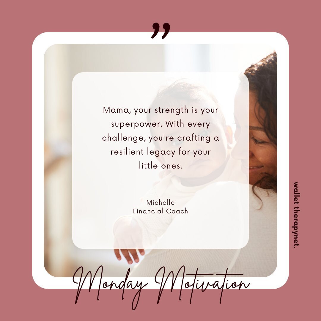 🌟 Monday Mama Motivation: 🌈✨ Embrace the start of the week with a dose of inspiration, Mama! 💖 

Say this out loud: I am a powerhouse of strength, turning challenges into opportunities to create a legacy of resilience.&quot;

Let this quote and af