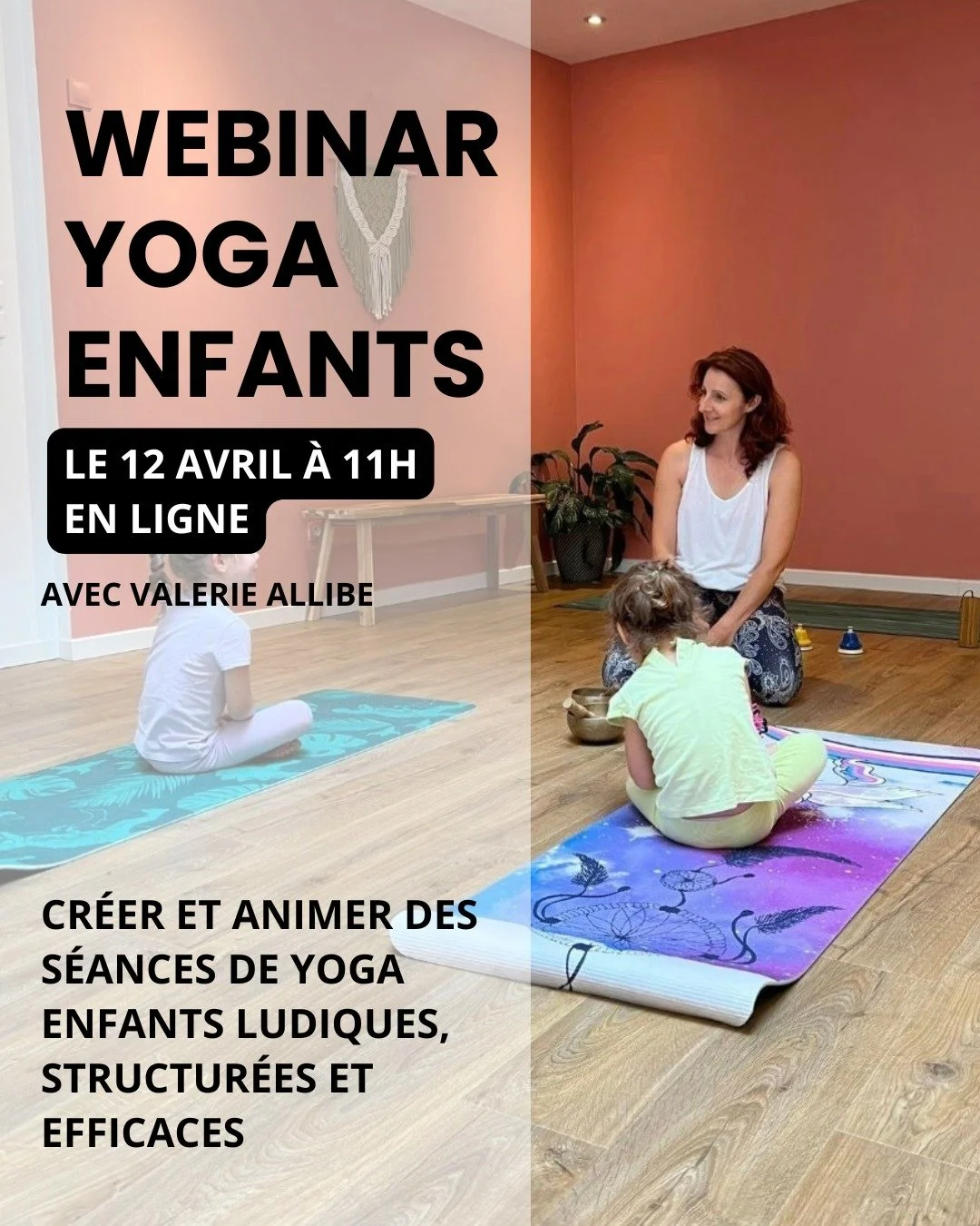 WEBINAR Yoga Enfant - DIMANCHE 12 AVRIL ✨

Apprenez &agrave; cr&eacute;er et animer des s&eacute;ances de yoga enfants ludiques, structur&eacute;es et efficaces 🧘&zwj;♀️
📅 Rendez-vous le dimanche 12 avril 2026 &agrave; 11h

Vous avez envie de propo