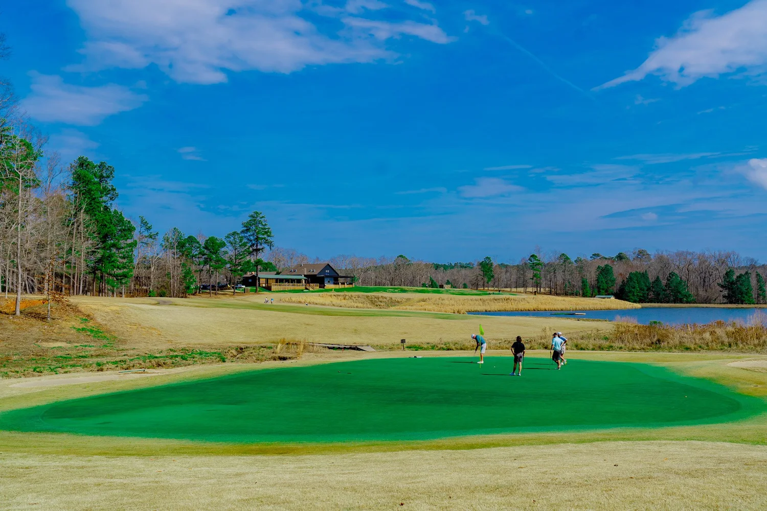 The practice facility at Bartram Trail