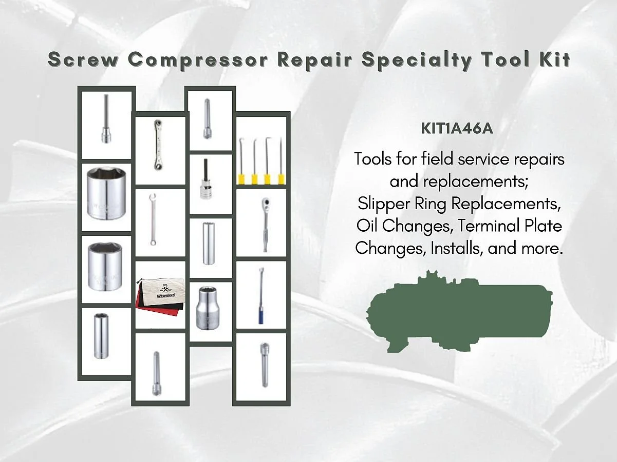  Screw CompressorTool Kit 
 AC Component Specialists, Inc. 

   BOOTH N1412 
