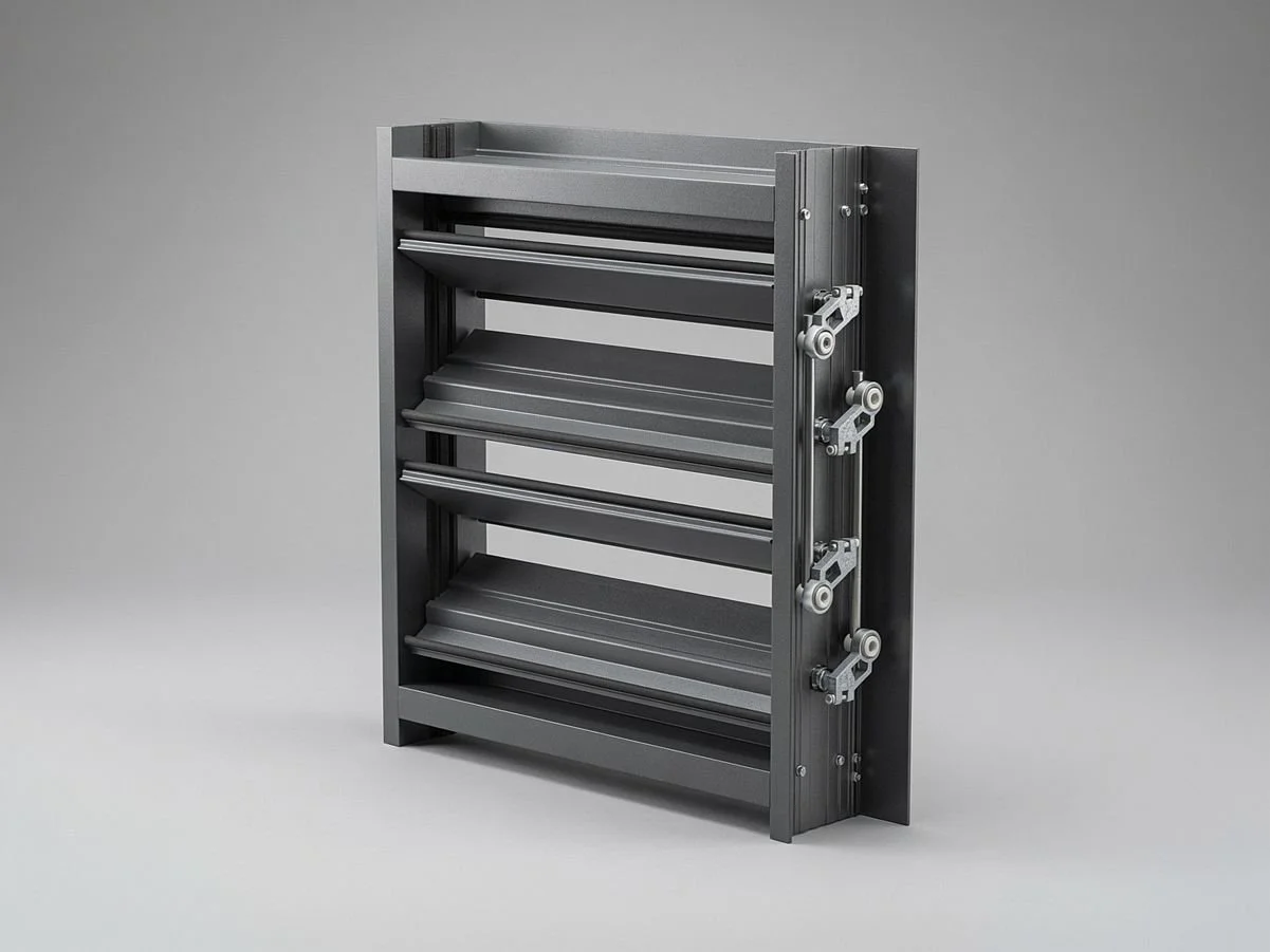  Aluminum, Slim Frame, Thermally Broken, Airfoil blade 
 Metropolitan Air Technology 

   BOOTH N1212 