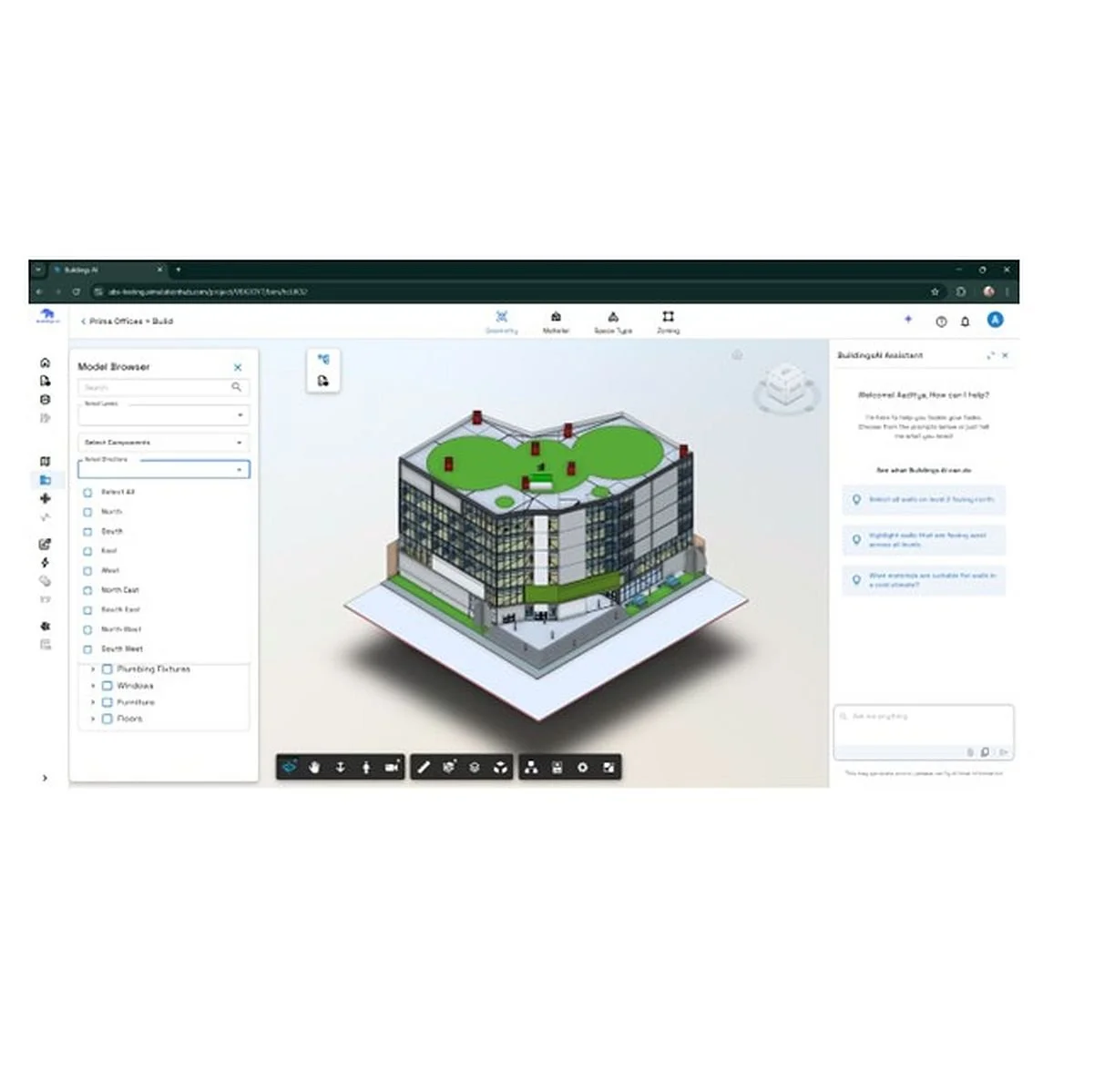  Whole Building simulation software 
 Centre for Computational Technologies Pvt. Ltd. (CCTech) 

   BOOTH N3653 
