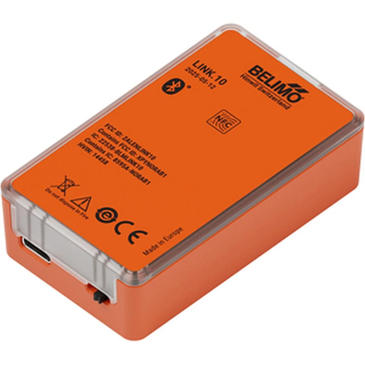  LINK.10 Bluetooth and USB to NFC and MP-Bus Converter Tool for Commissioning and Service  
 Belimo 

   BOOTH S6149 
