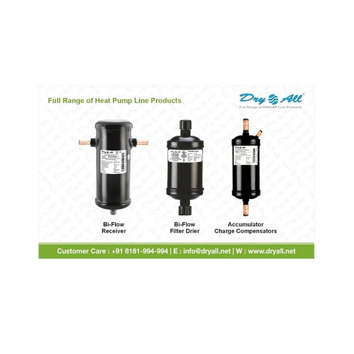  Full Range of Heat Pump Line Products 
 DRY ALL, SAFE A&T TECHNOLOGY PRIVATE LIMITED  

   BOOTH N1539  
