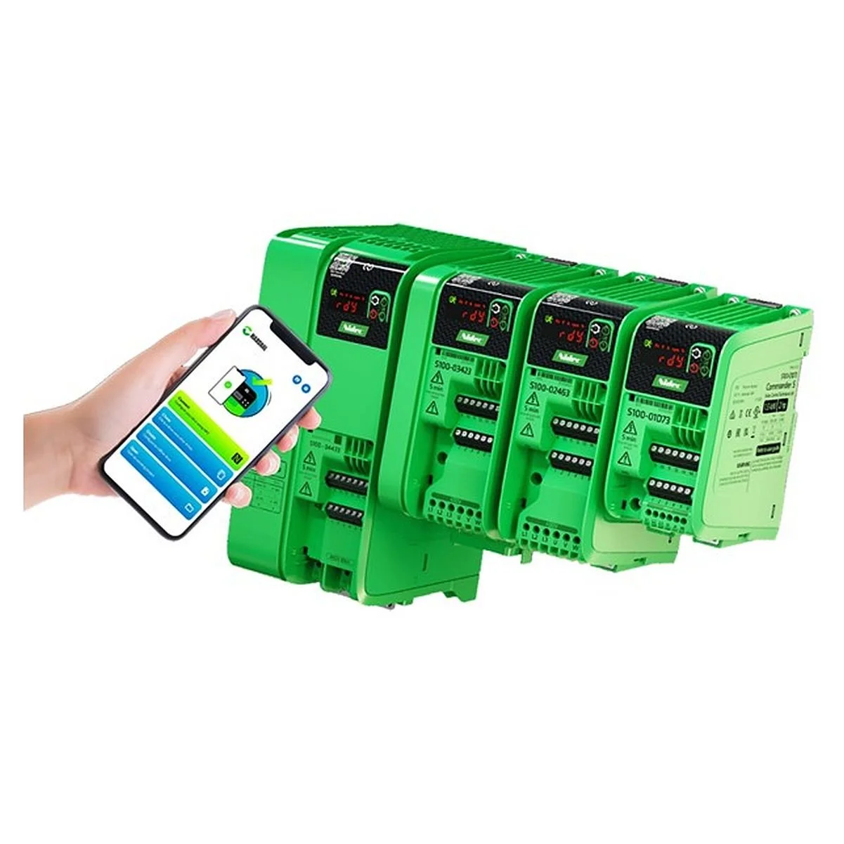  Ultra Compact Micro VFD  
 Nidec Drives 

   BOOTH S7523  
