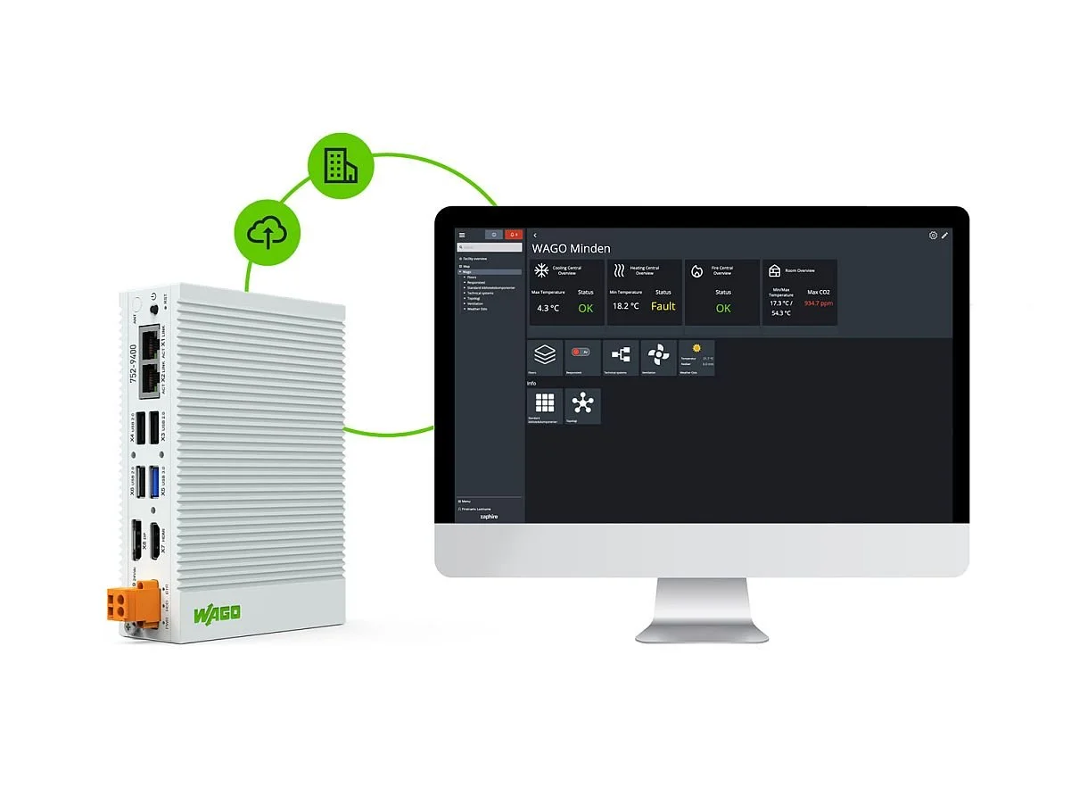  Building and Energy Management software 
 WAGO Corporation 

   BOOTH S6544 
