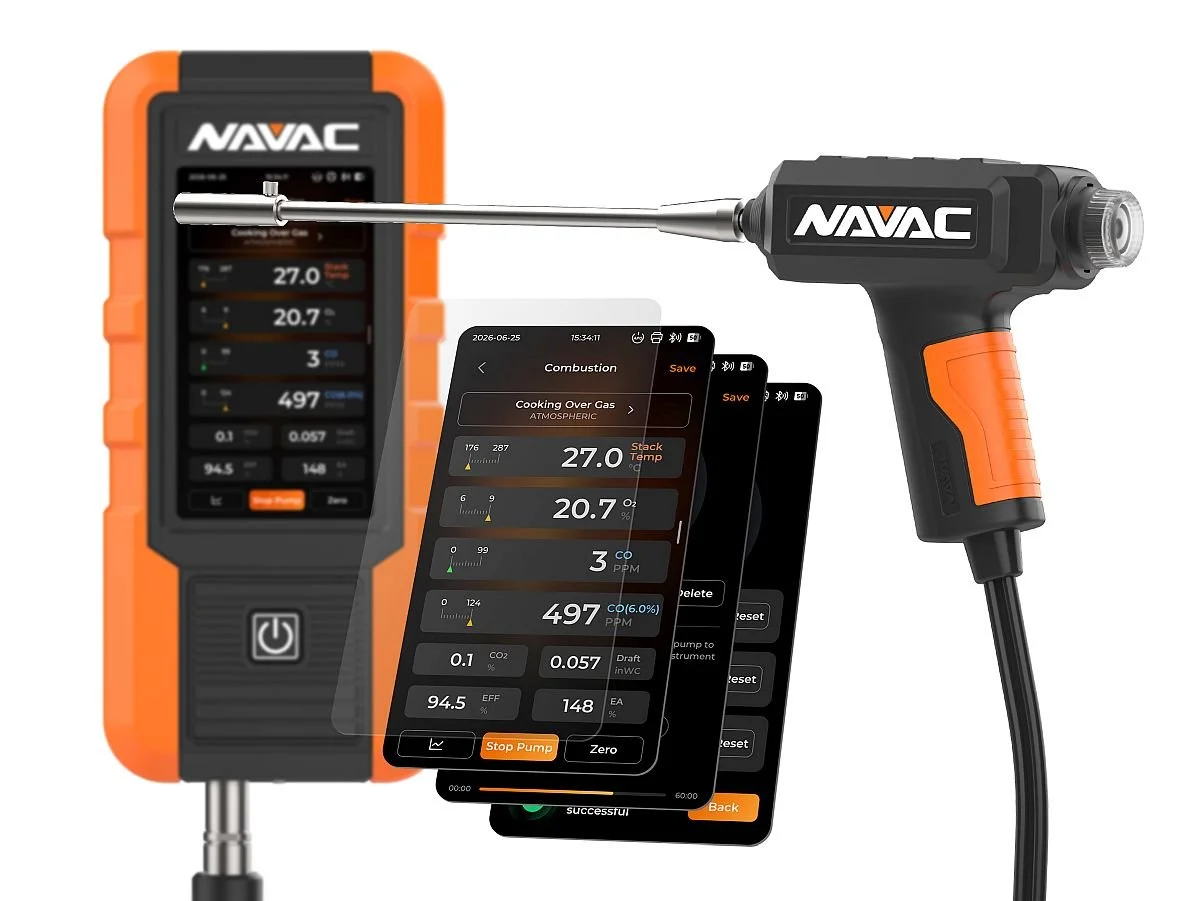 Combustion Analyzer 
 NAVAC Inc 

   BOOTH S10130 
