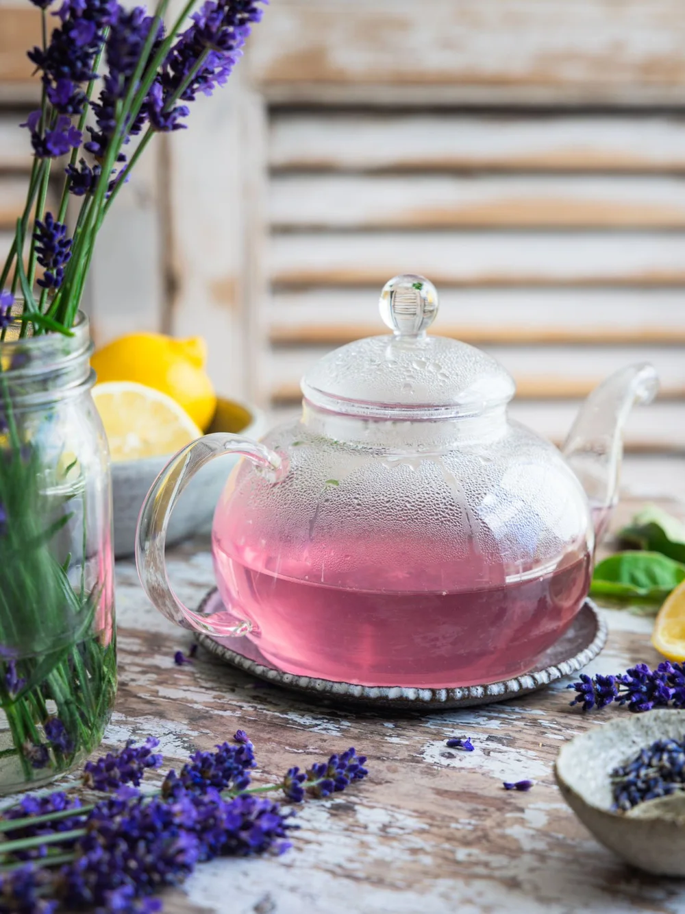 Herbal Lavender Tea Recipe from Dry Lavender Buds — Carol's Vegan Kitchen