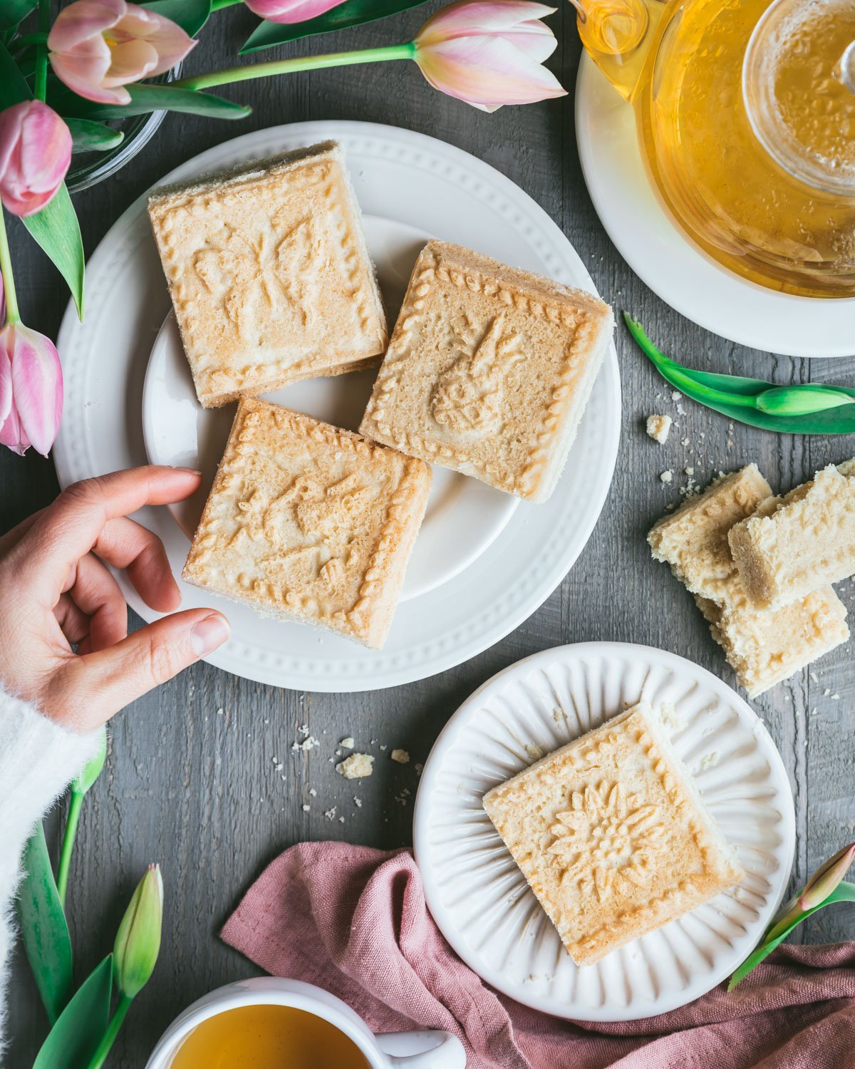 Vegan Almond Shortbread