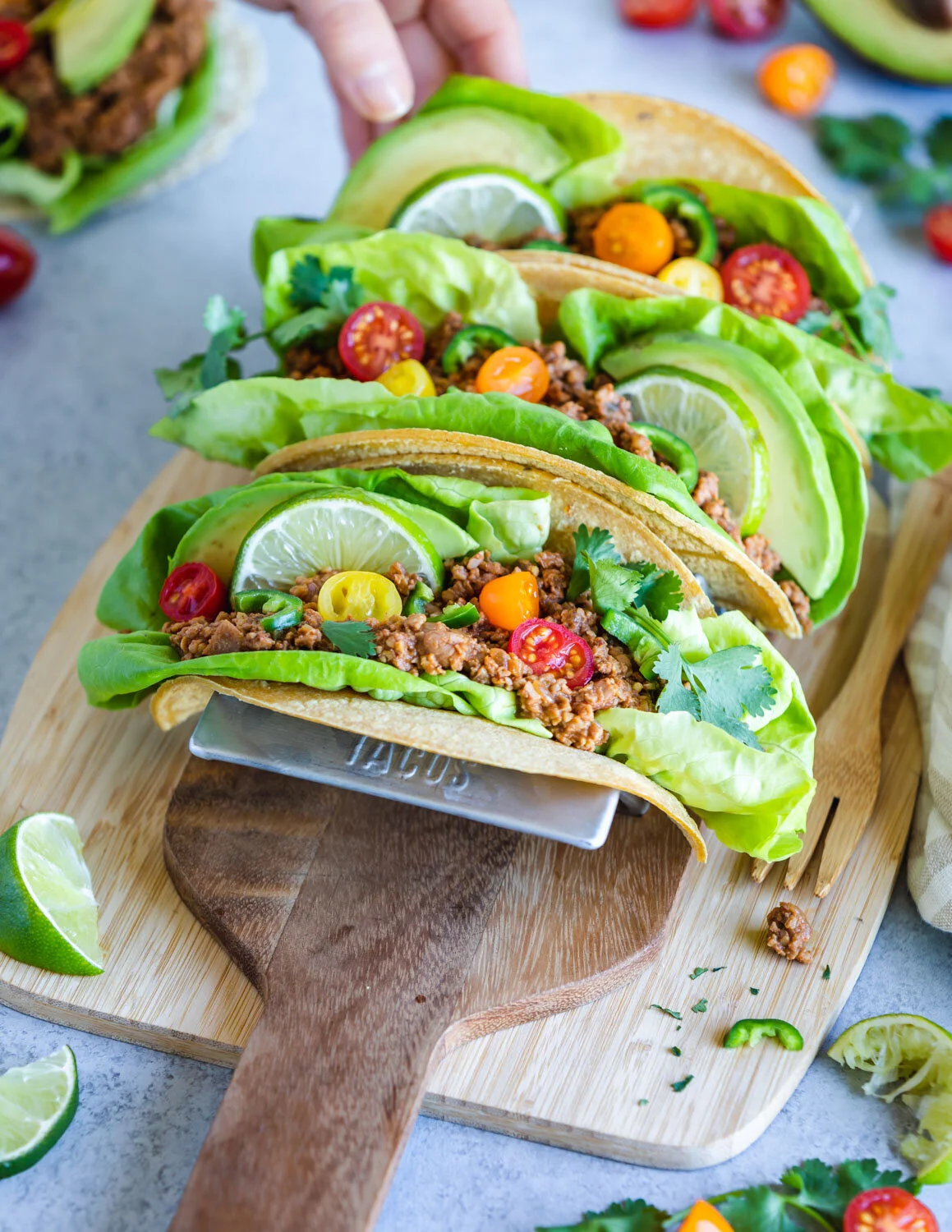 Smoky Tempeh Tacos / Vegan — Vegetafull by Carol