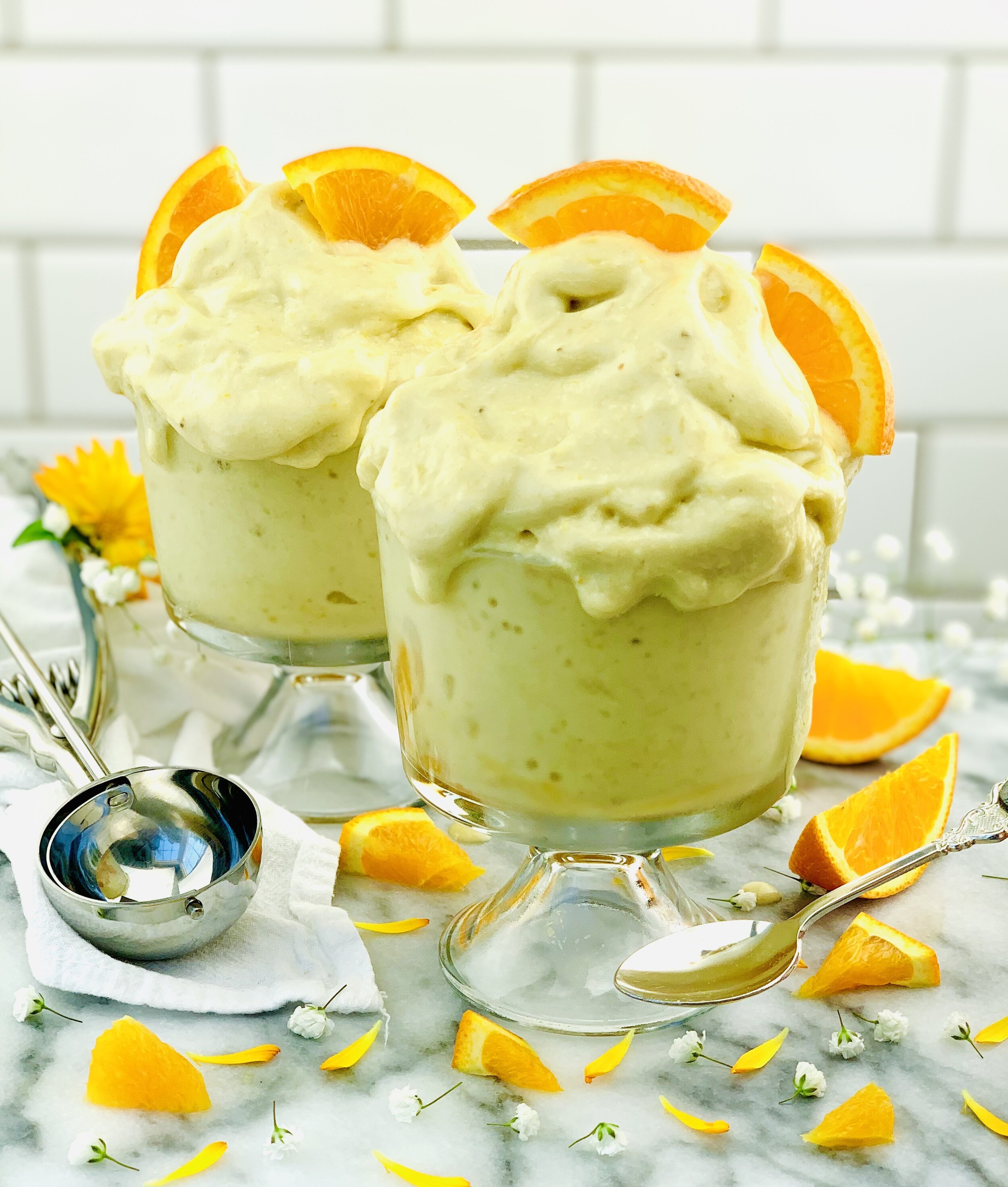 Orange Creamsicle Nice Cream 