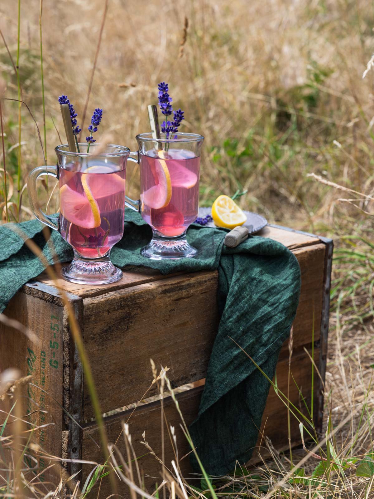 Herbal Lavender Tea Recipe from Dry Lavender Buds