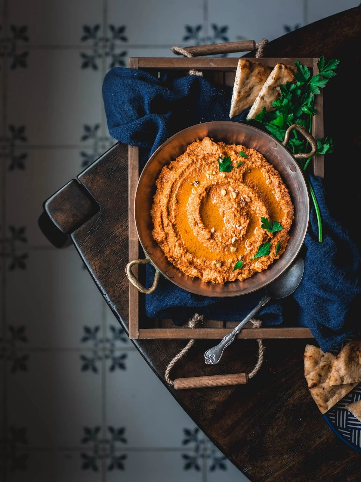 🎃 Happy Halloween! I made this Muhammara Dip for tonight&lsquo;s gathering because it&rsquo;s so yummy. Try it on your next party plate!

🧡 Muhammar is a flavor explosion and quite possibly the best spread you&rsquo;ll ever taste! It&rsquo;s a uniq