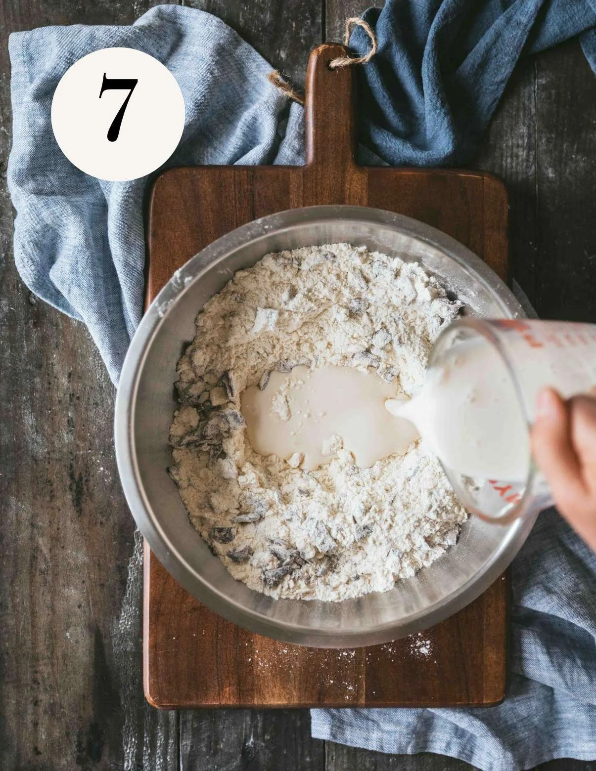 adding vegan buttermilk