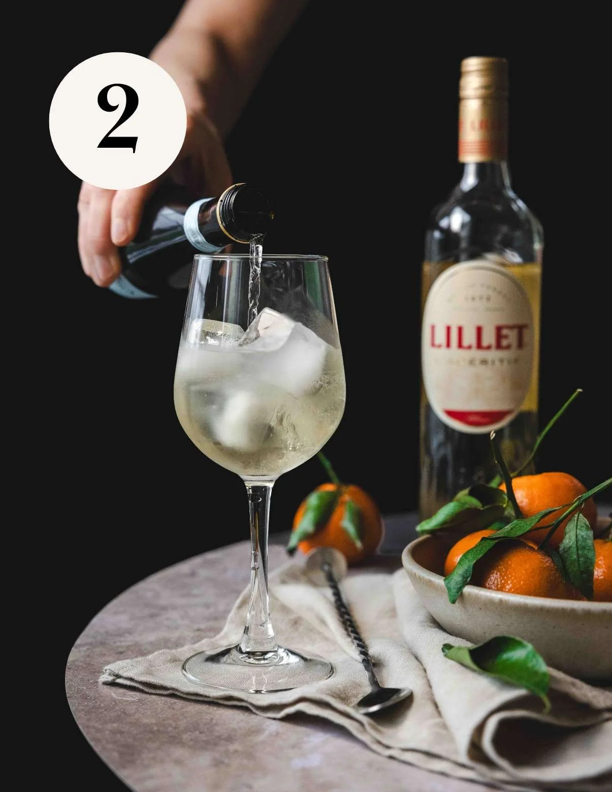 Adding prosecco to a litllet blanc spritz