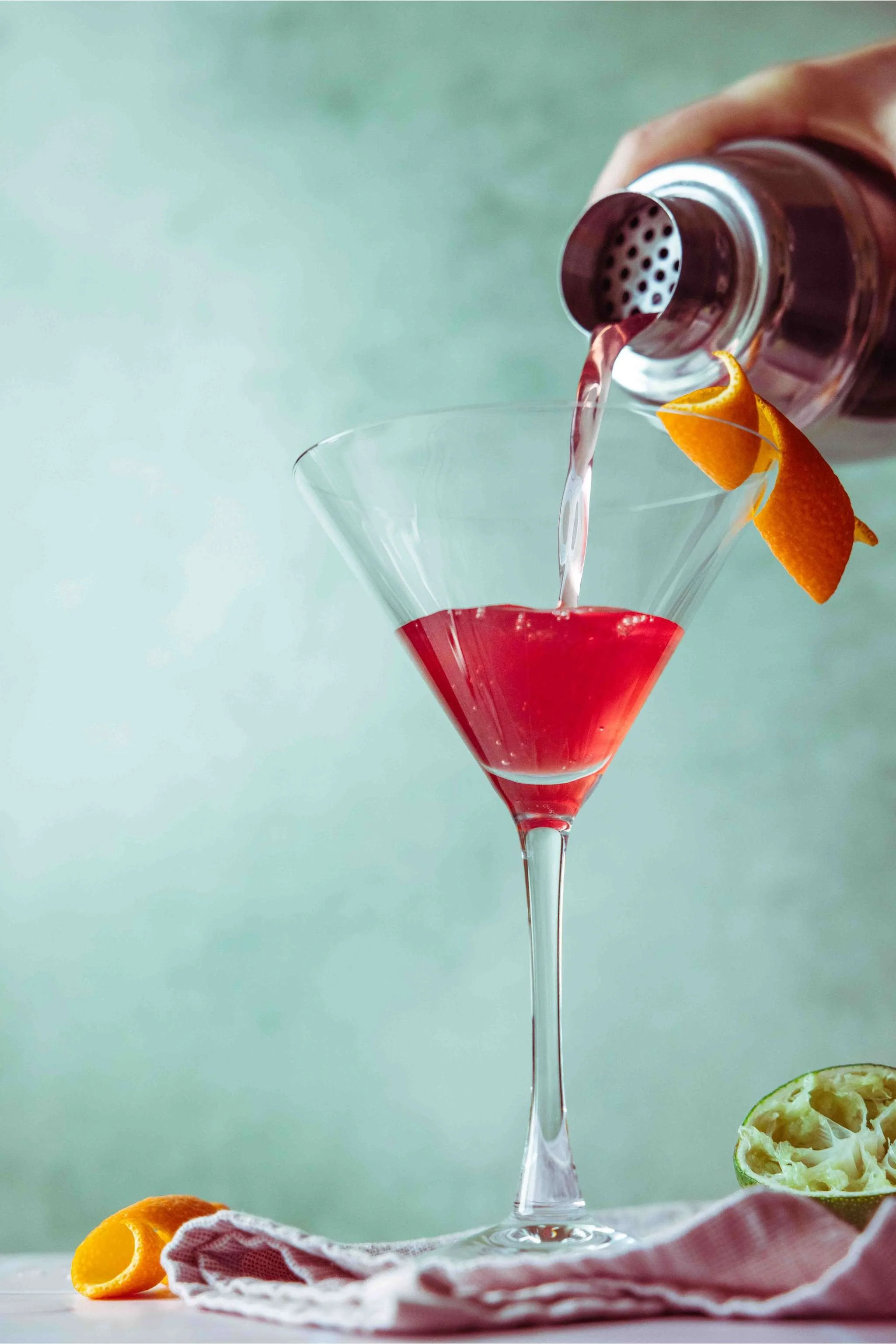 Cosmopolitan Recipe With Pomegranate Simple Syrup