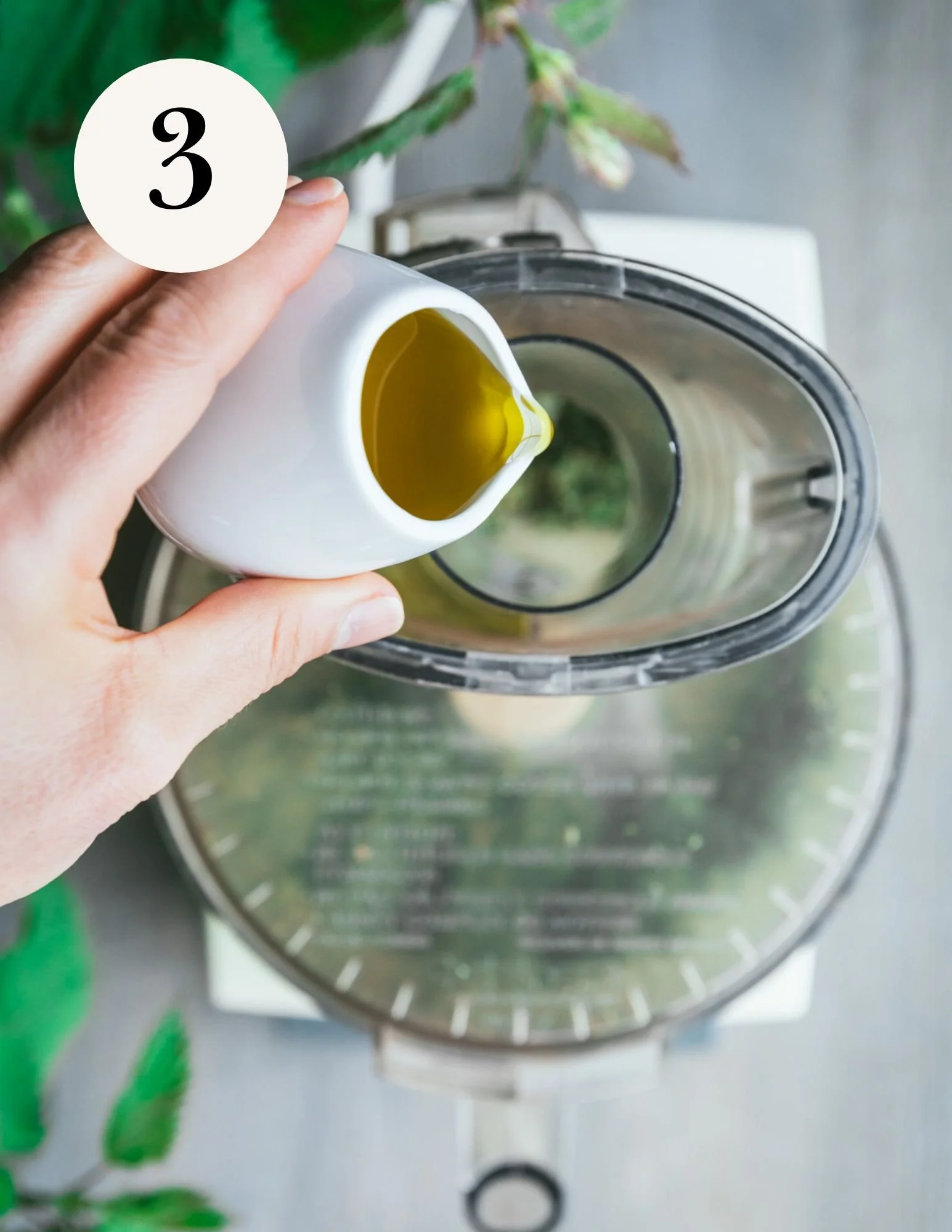 drizzle in olive oil