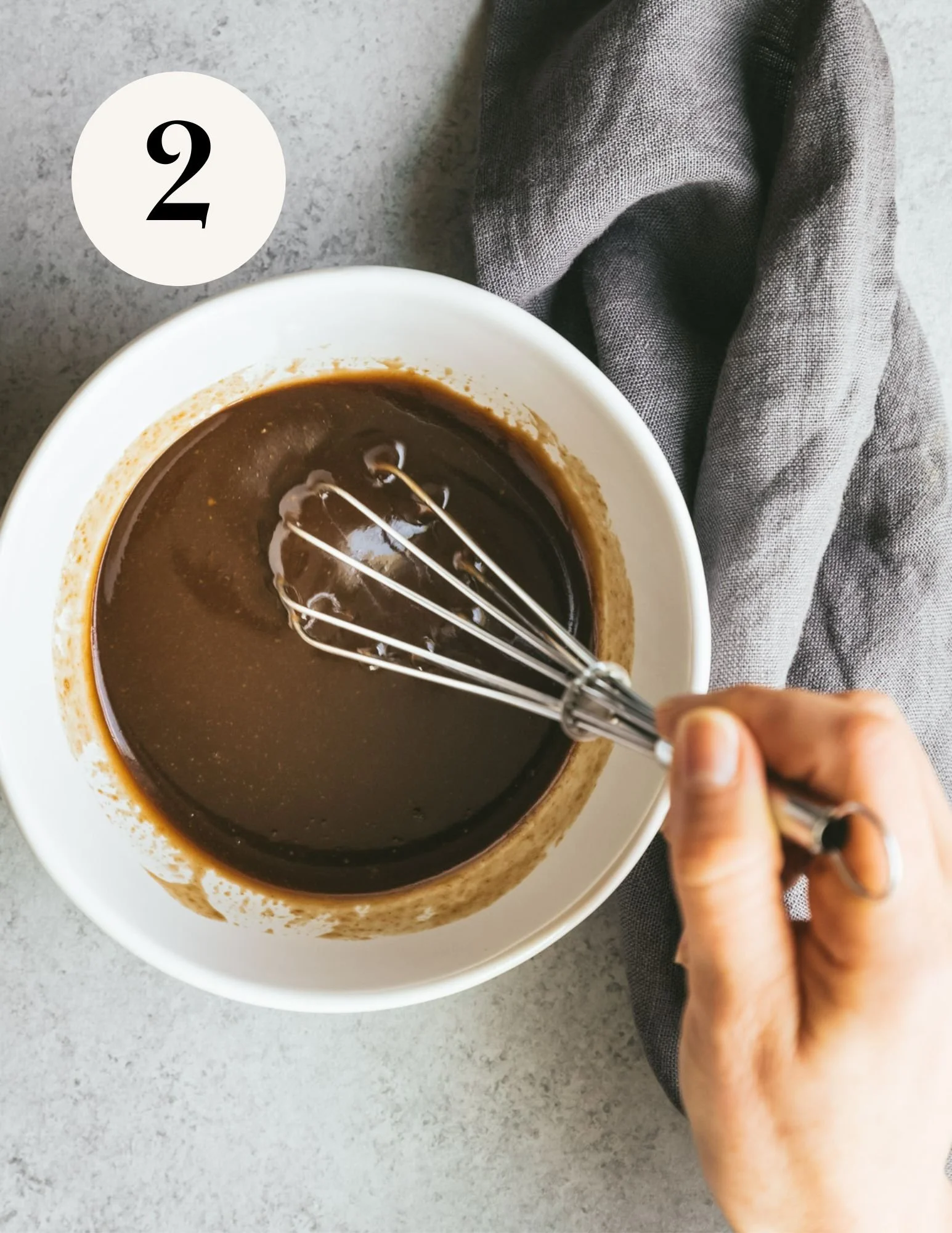 whisk maple balsamic vinaigrette 