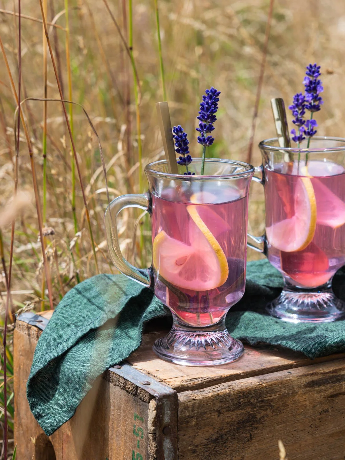 Herbal Lavender Tea Recipe from Dry Lavender Buds — Carol's Vegan Kitchen