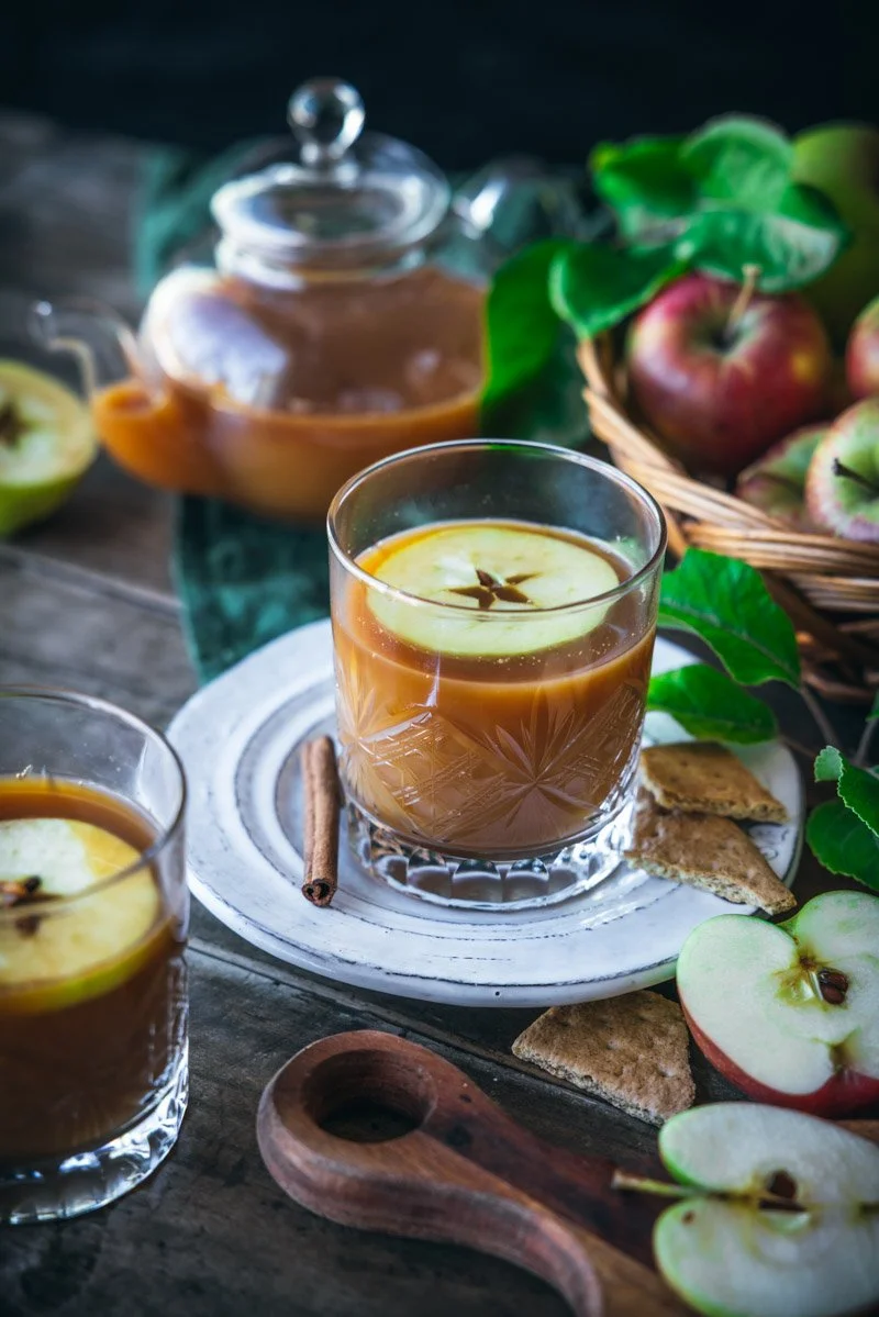 fresh homemade apple cider