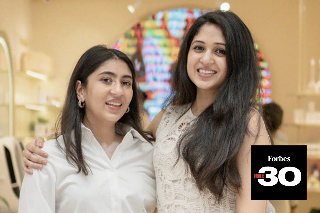 Shubhika and Suramya featured on Forbes Asia's 30 under 30