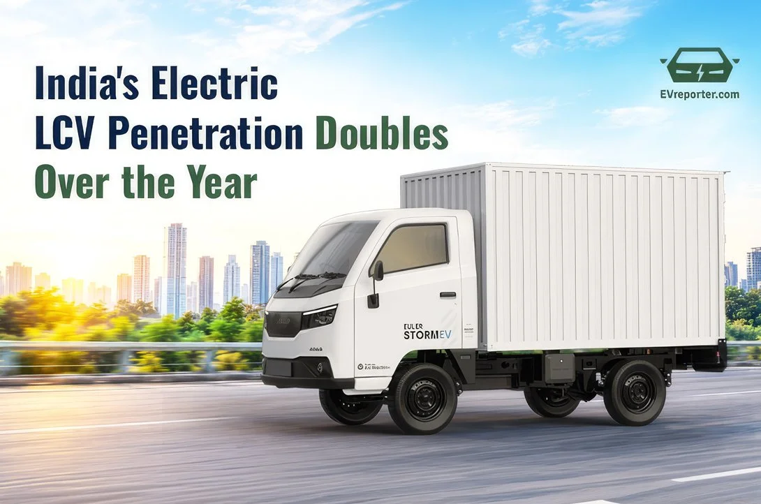 Last 1 Year of e-LCV Sales in India: Penetration Doubles; Euler Shows Standout Growth