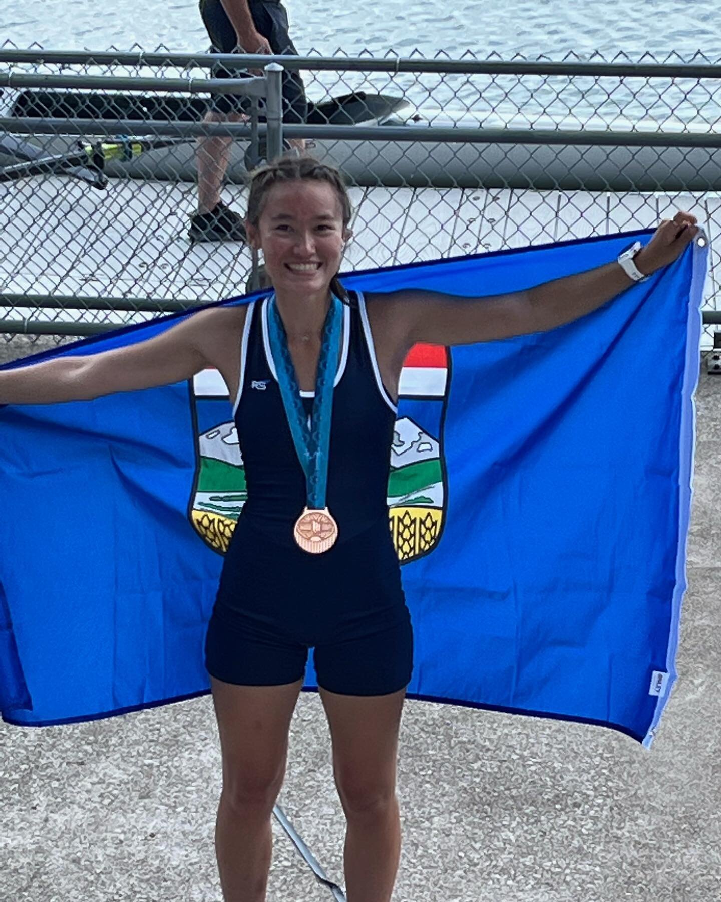 Congrats to ILRC alum @paigesze on her bronze medal yesterday at the Canada Summer Games as the cox for Team Alberta&rsquo;s mens 8+. Great job, Paige and crew! An amazing race to watch.