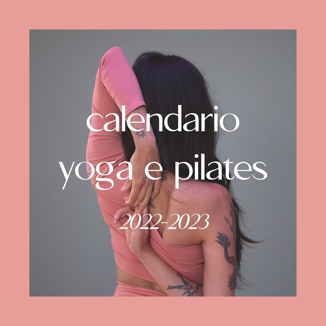 🧘🏻&zwj;♀️CALENDARIO DEI CORSI DI YOGA E PILATES🧘🏻&zwj;♀️
Fate slide per scoprire tutti i nuovi giorni e orari. 
Da Sabato 3 Settembre alle ore 19 sar&agrave; attivo il sito web www.almaelysia.com dove potrete prenotarvi alle lezioni e acquistare 