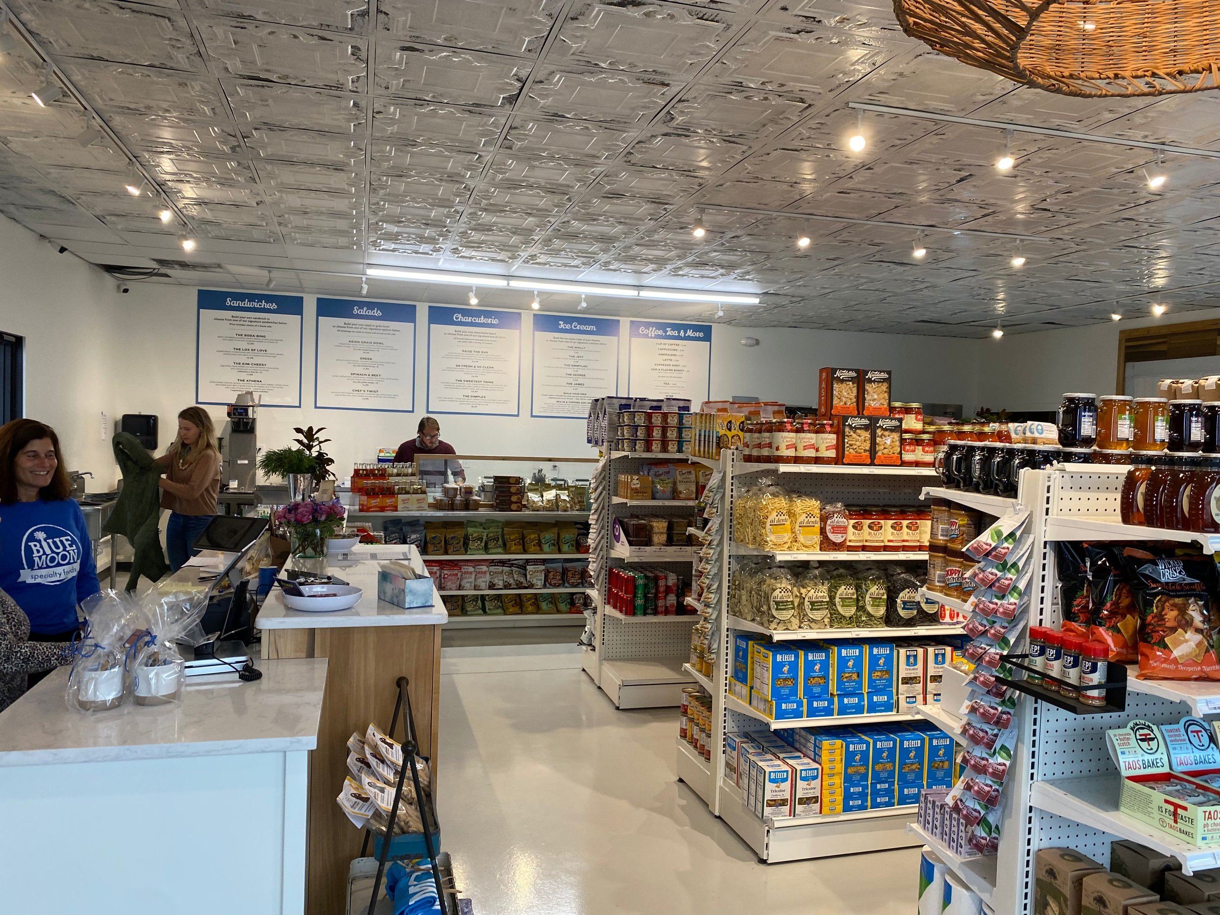 Kitchen necessities and sandwich counter