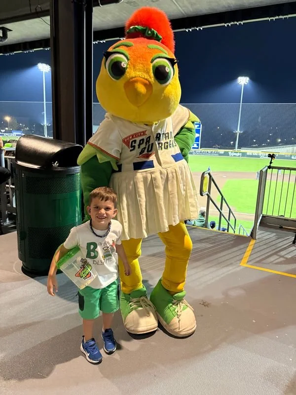 My nephew &amp; Sparkle