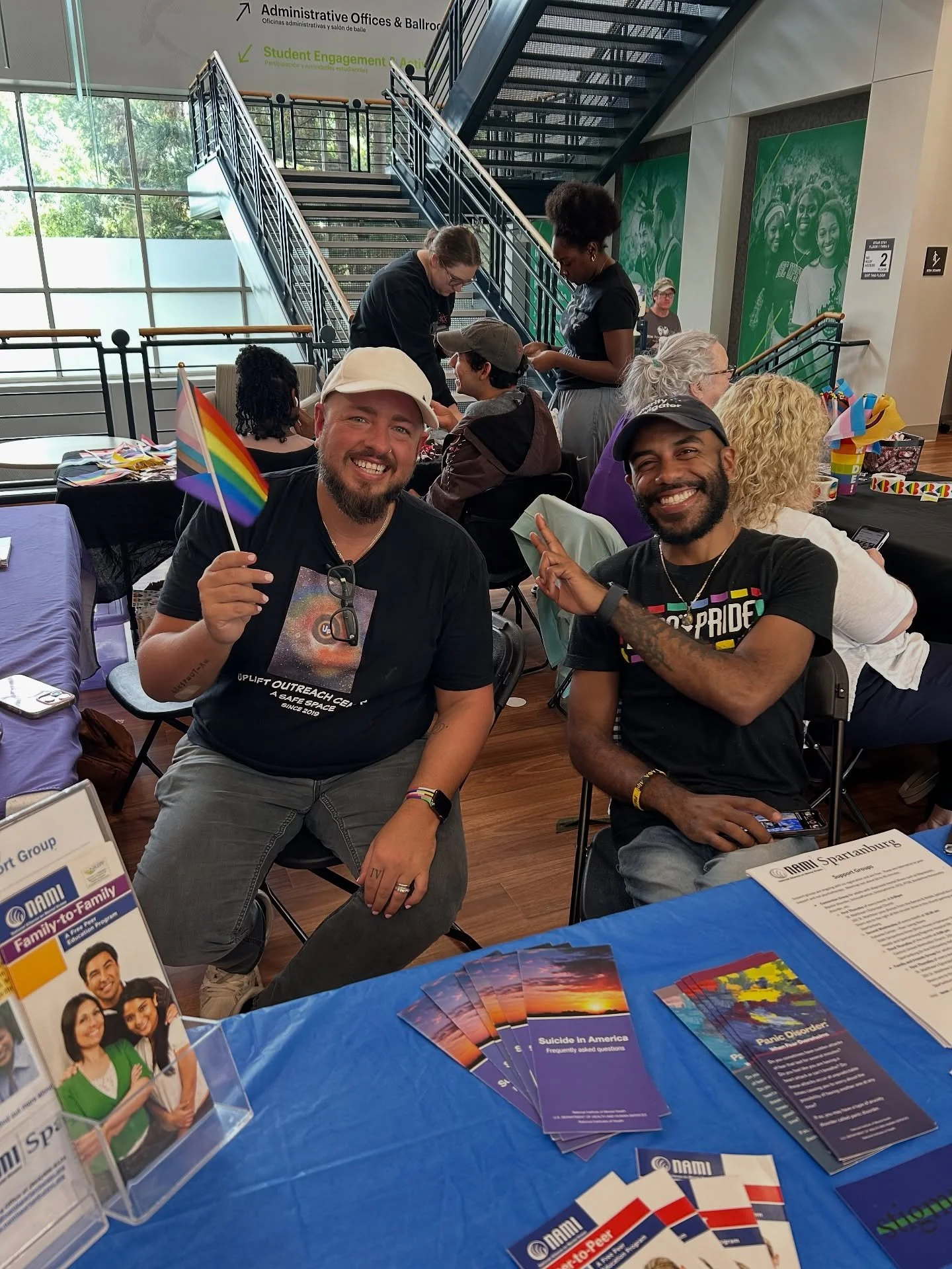 Uplift Outreach Center, resource booth