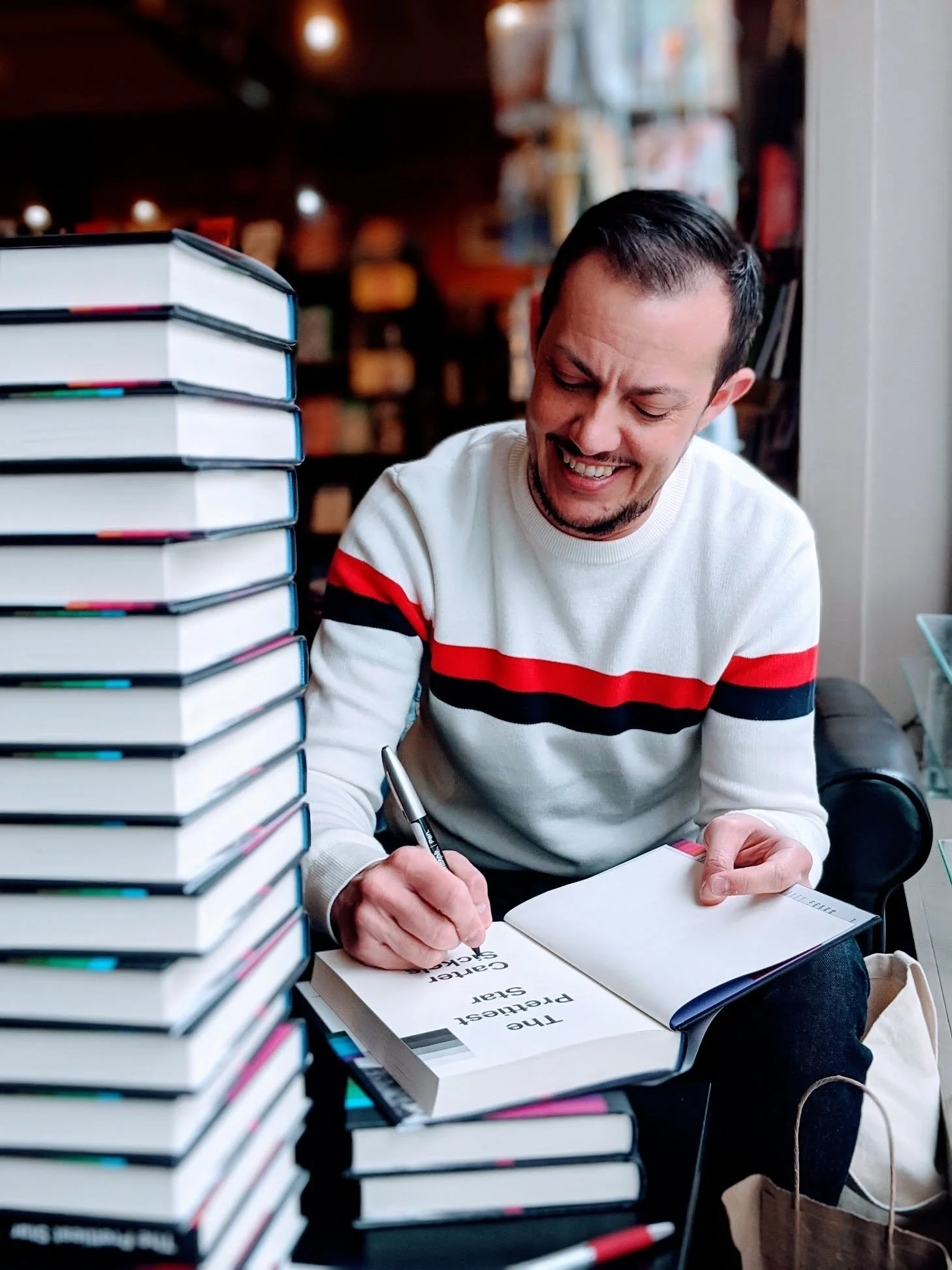 Author Carter Sickels, Hub City Press