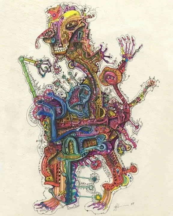 I’m extremely excited to announce the lost art of my Uncle Ty Johnson’s show at Uncanny Art House. 
After a couple of tours in Vietnam, he was a missing person for most of my life. As the story goes, he revealed he was still alive via a