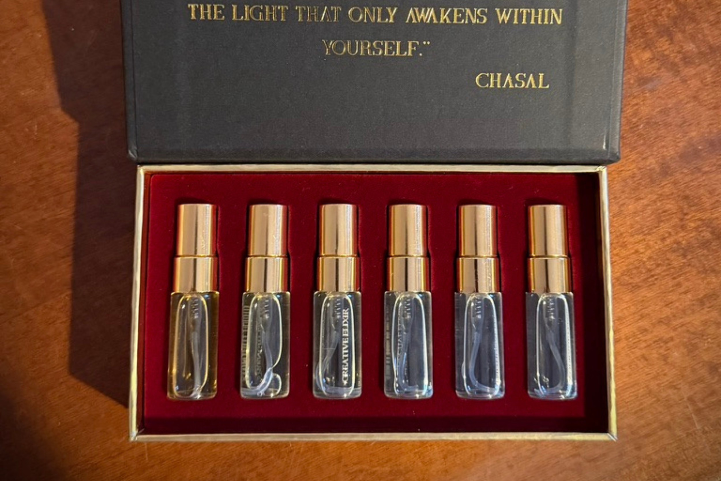 Chasal: Six Elixirs at the Gates of Emotion