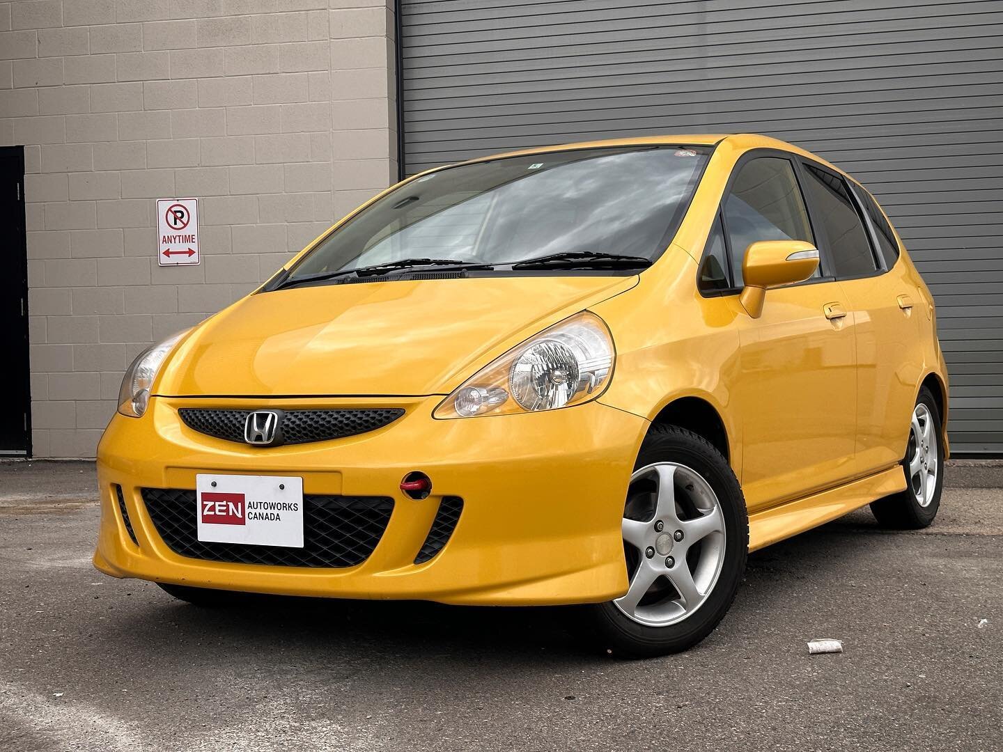 &lsquo;06 Honda Fit 1.5S VTEC Manual recently sourced from Japan and imported to Calgary. 

Love the pearl yellow on this one. Great little cars!