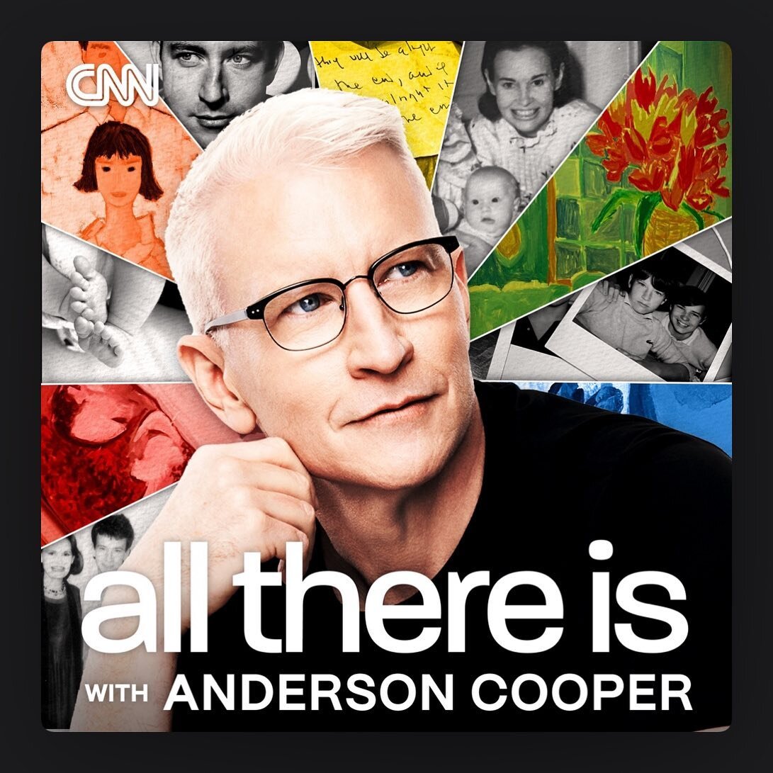 I have been anxiously awaiting this podcast ever since @andersoncooper announced it and it does not disappoint! This is not just for those who have experienced the death of a parent or loved one. This is for everyone and anyone and I highly recommend