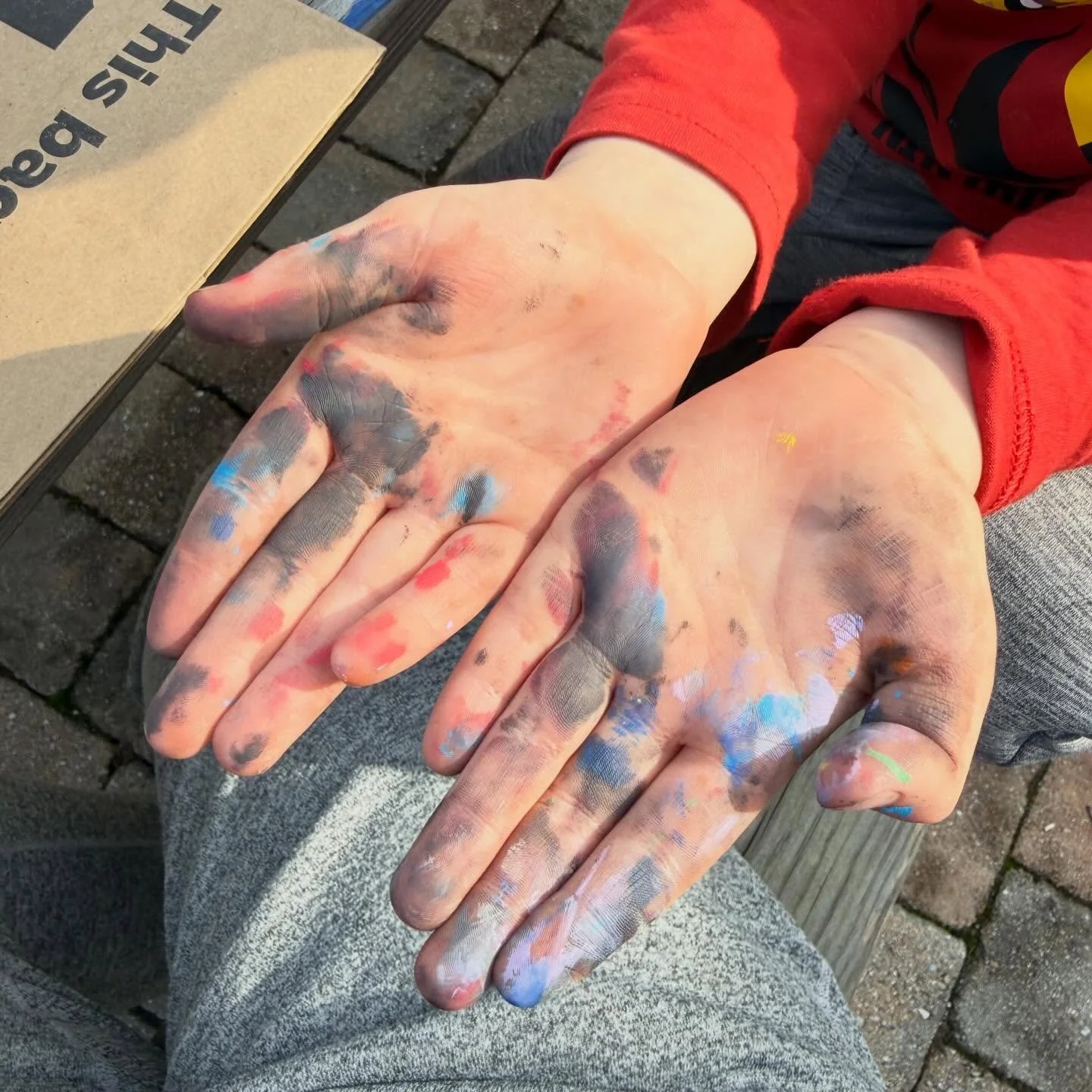 Spent the morning painting rocks with the kiddo. Not Ana&rsquo;s way to spend a beautiful day!