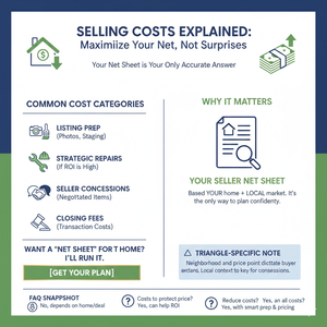 What Does It Cost to Sell a Home in NC?