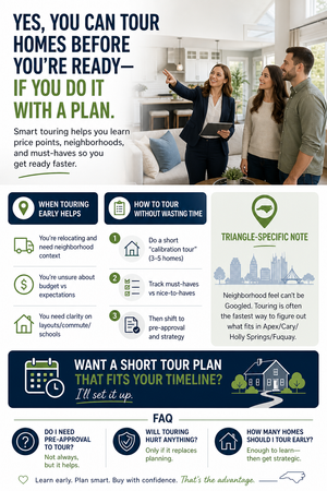 Can You Show Me Houses If I’m Not Ready to Buy Yet?