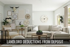 Landlord Deductions from Security Deposits