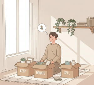 Smart Downsizing: How to Declutter Your Belongings Before Moving Into Your New Home