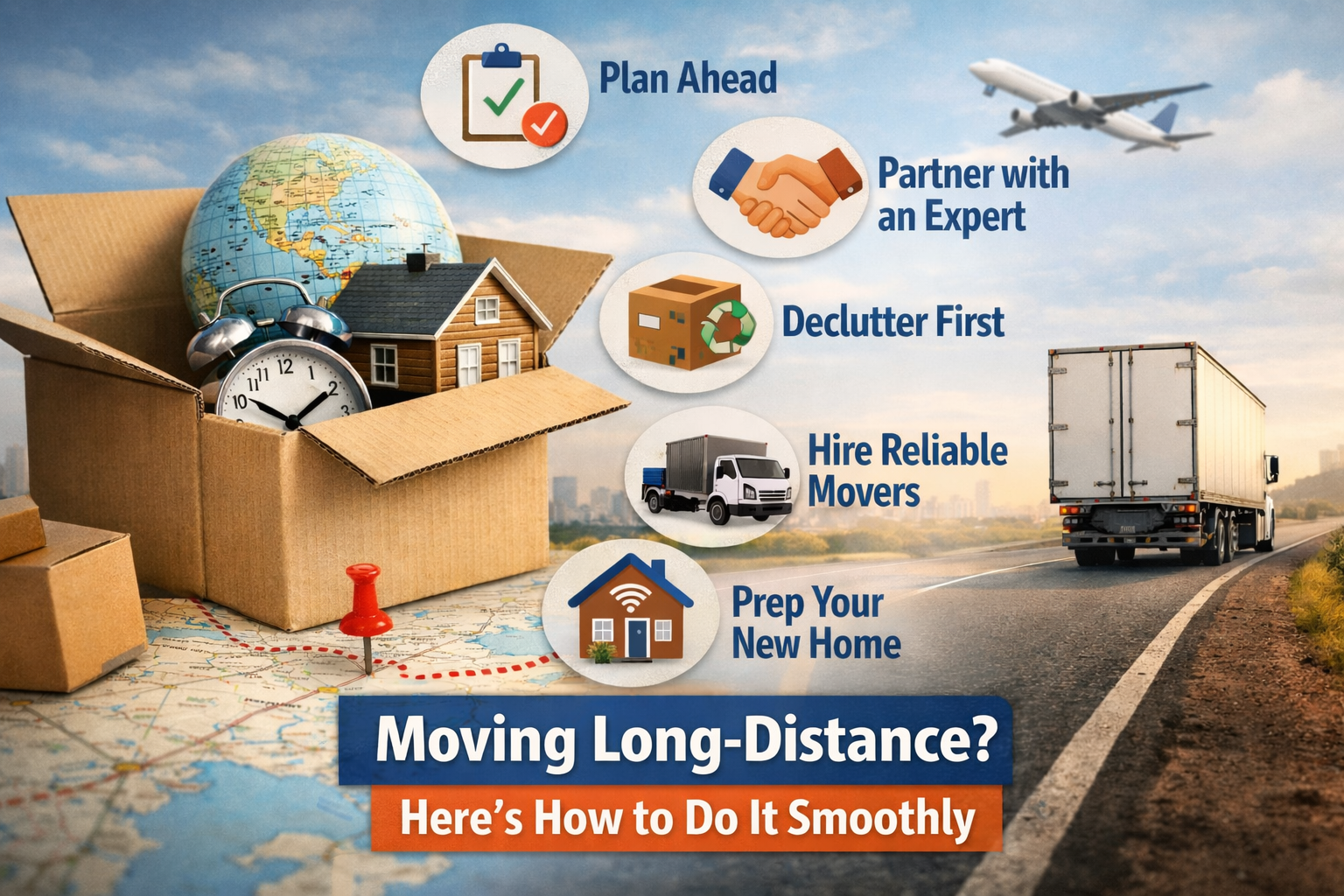 Moving Long-Distance? Here’s How to Do It Smoothly