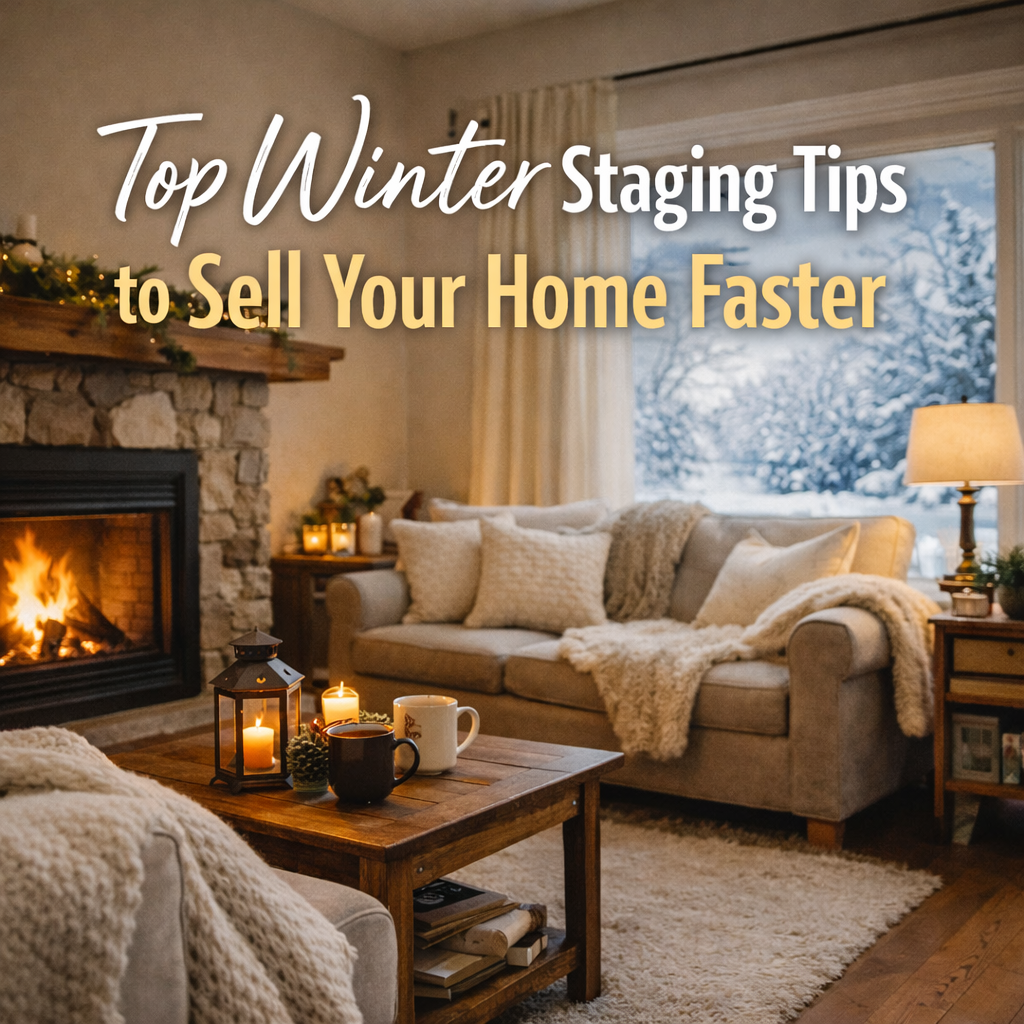 Top Winter Staging Tips to Sell Your Home Faster