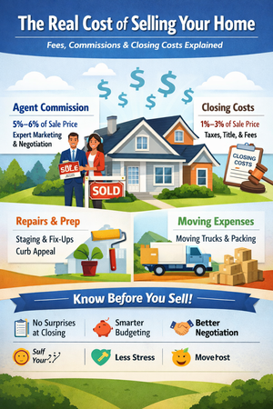 What It Really Costs to Sell Your Home: The Fees Most Sellers Don’t See Coming