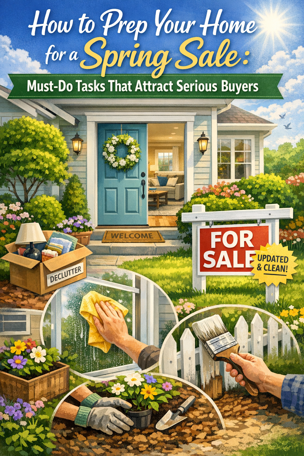 How to Prep Your Home for a Spring Sale: Must-Do Tasks That Attract Serious Buyers