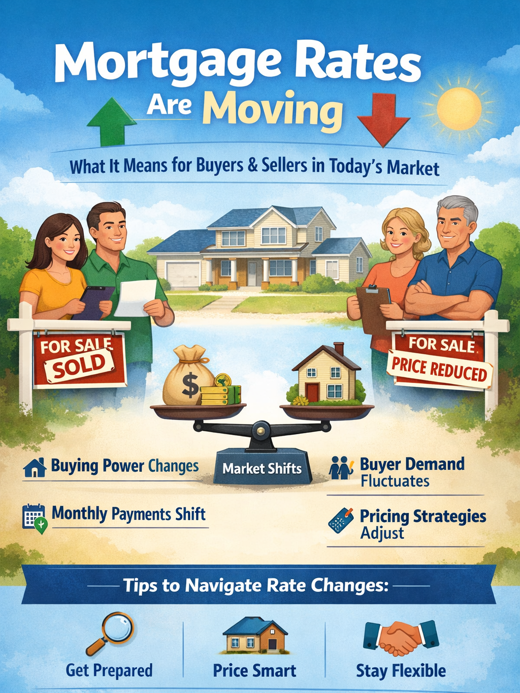 Mortgage Rates Are Moving—Here’s What It Means for Buyers and Sellers in Today’s Market